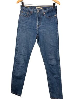 Levi's Wedgie Dark Blue Denim Jeans size 26